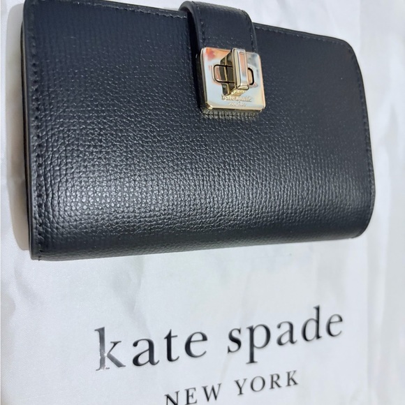 kate spade Handbags - 🆕 Kate Spade Medium Bifold Wallet in Black